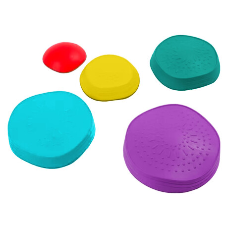 Piedras Equilibrio Antideslizante X5 Niños Juguete Pla000415