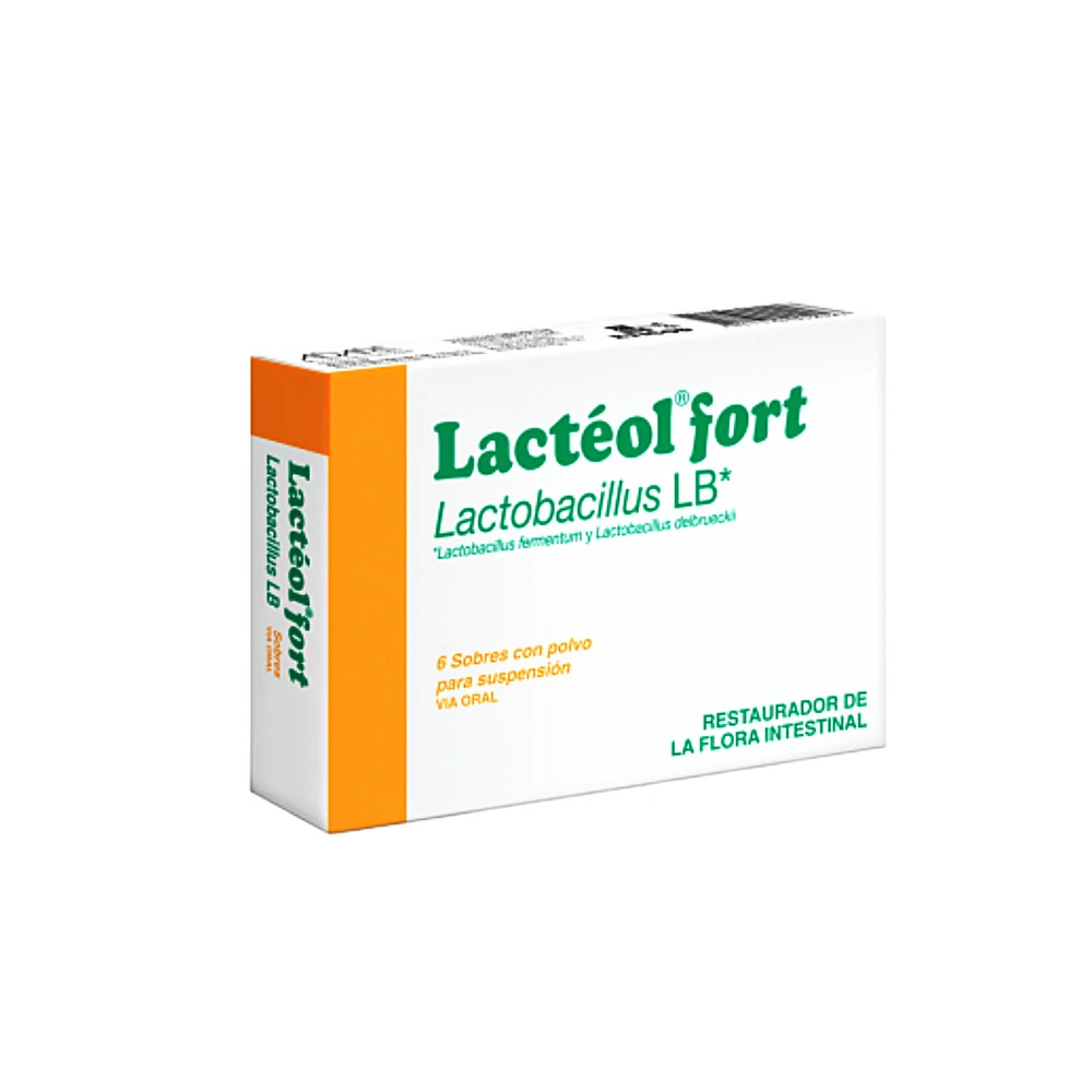 LACTEOL FORT CJ X 6 SOBRES