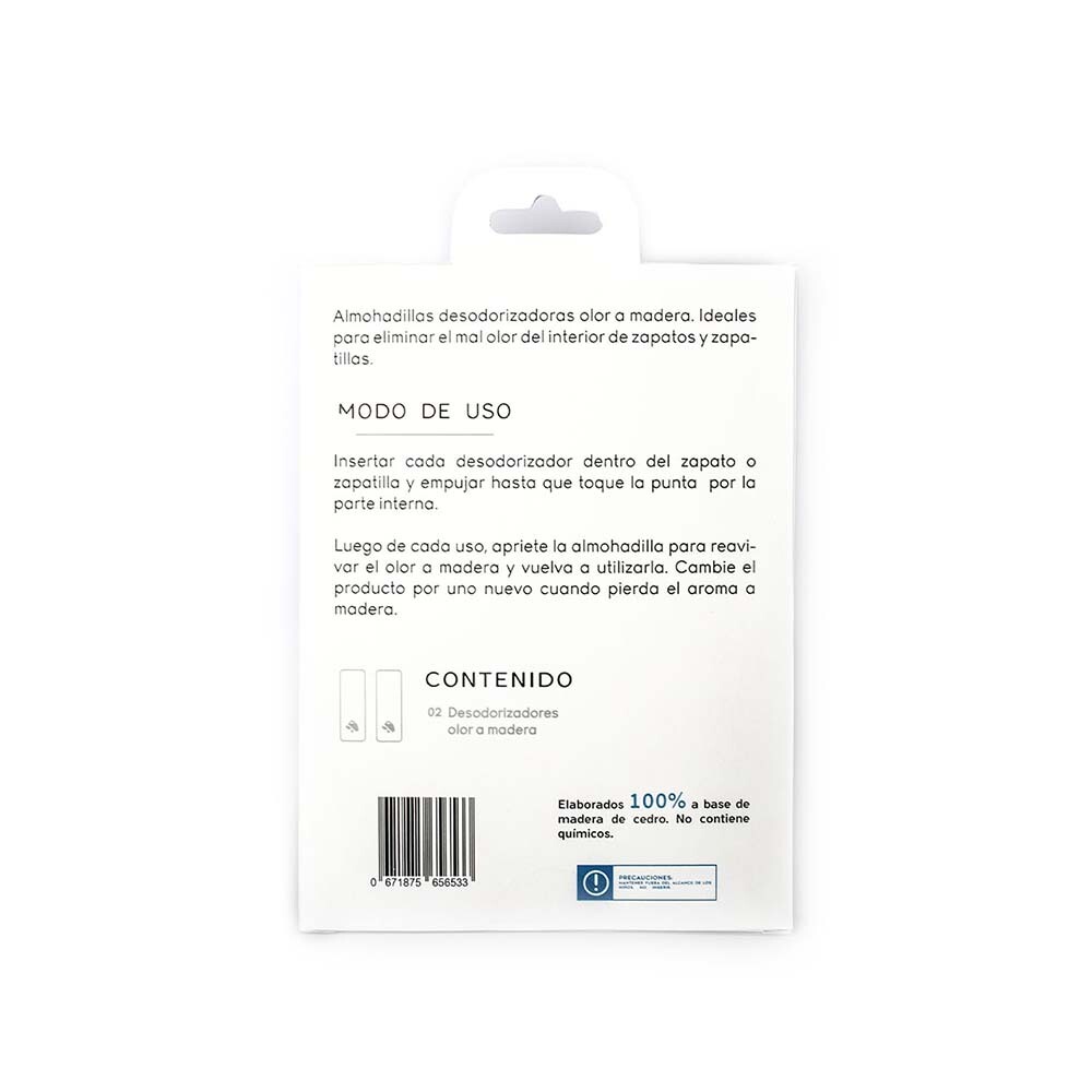 Desodorizador Tabaz&Carteraz Desodorizador Unisex White/black
