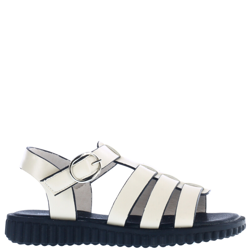 Sandalias de Niña MINI Miss Carol TAO franciscana Blanco Hueso