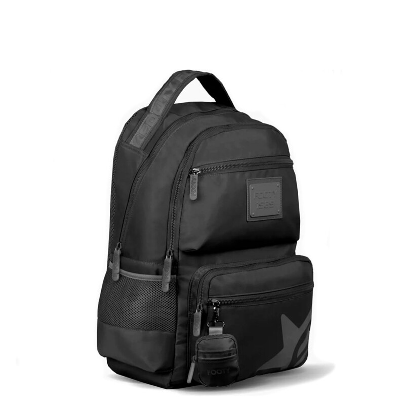 Mochila FOOTY Con Cartuchera Negro