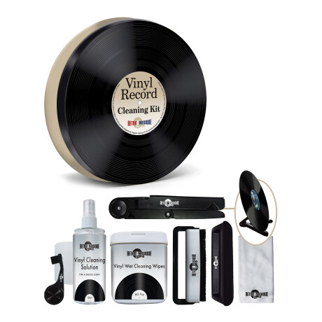 Kit De Limpieza Para Discos De Vinilo Retro Musique Kxrm07 001