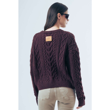 Sweater Kinaly Bordeaux