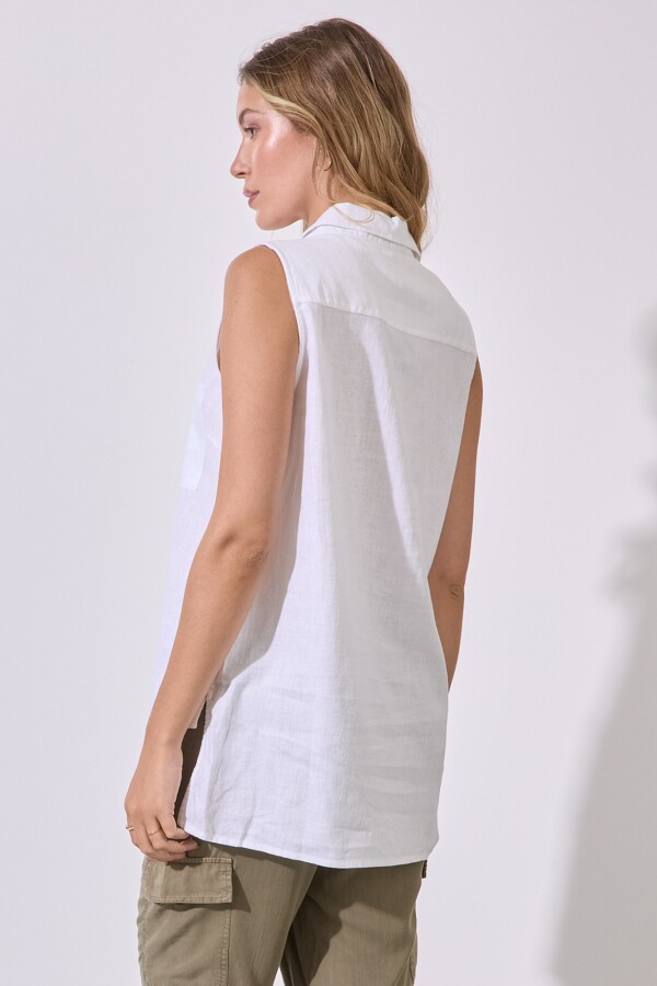 Camisola Lino BLANCO