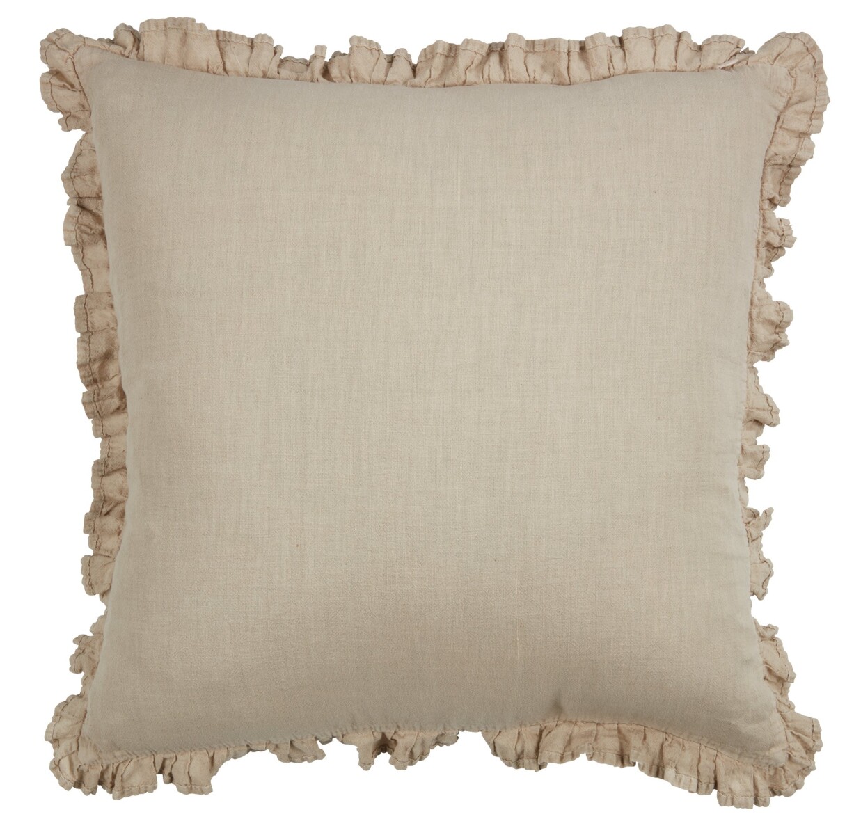 Almohadón GULDBLOMME 45x45 volado beige 
