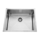 Pileta De Cocina Inox 43.1X43.1X25 Bajo Mesada Con Valvula