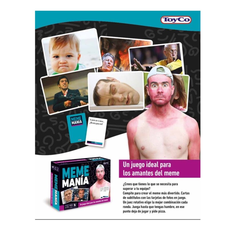 Meme Mania ""Version Cartera""-Toyco TOYCO MEME MANIA """"VERSION CARTERA""""