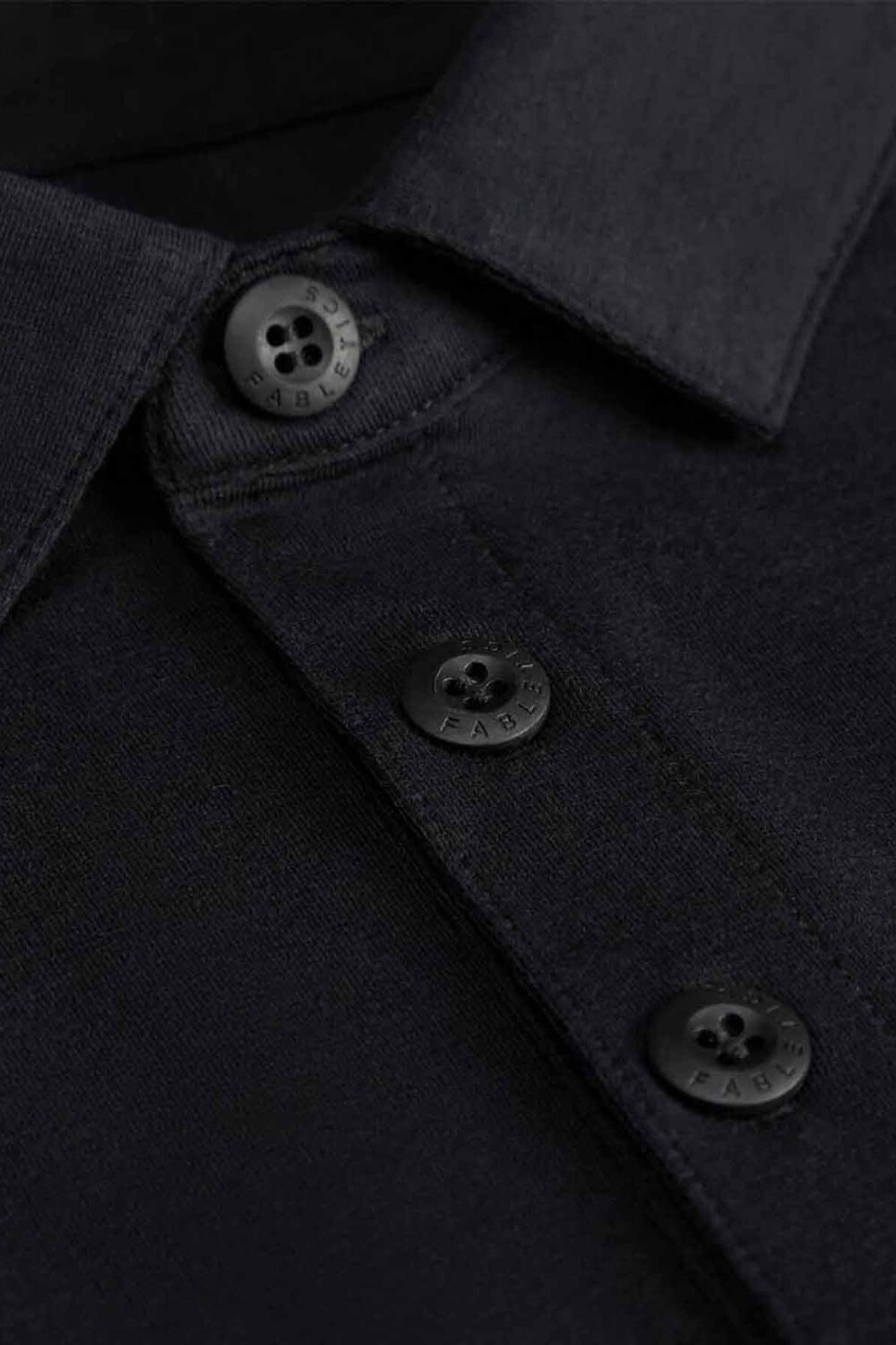 Polo Manga Corta The 24-7 Hombre Black