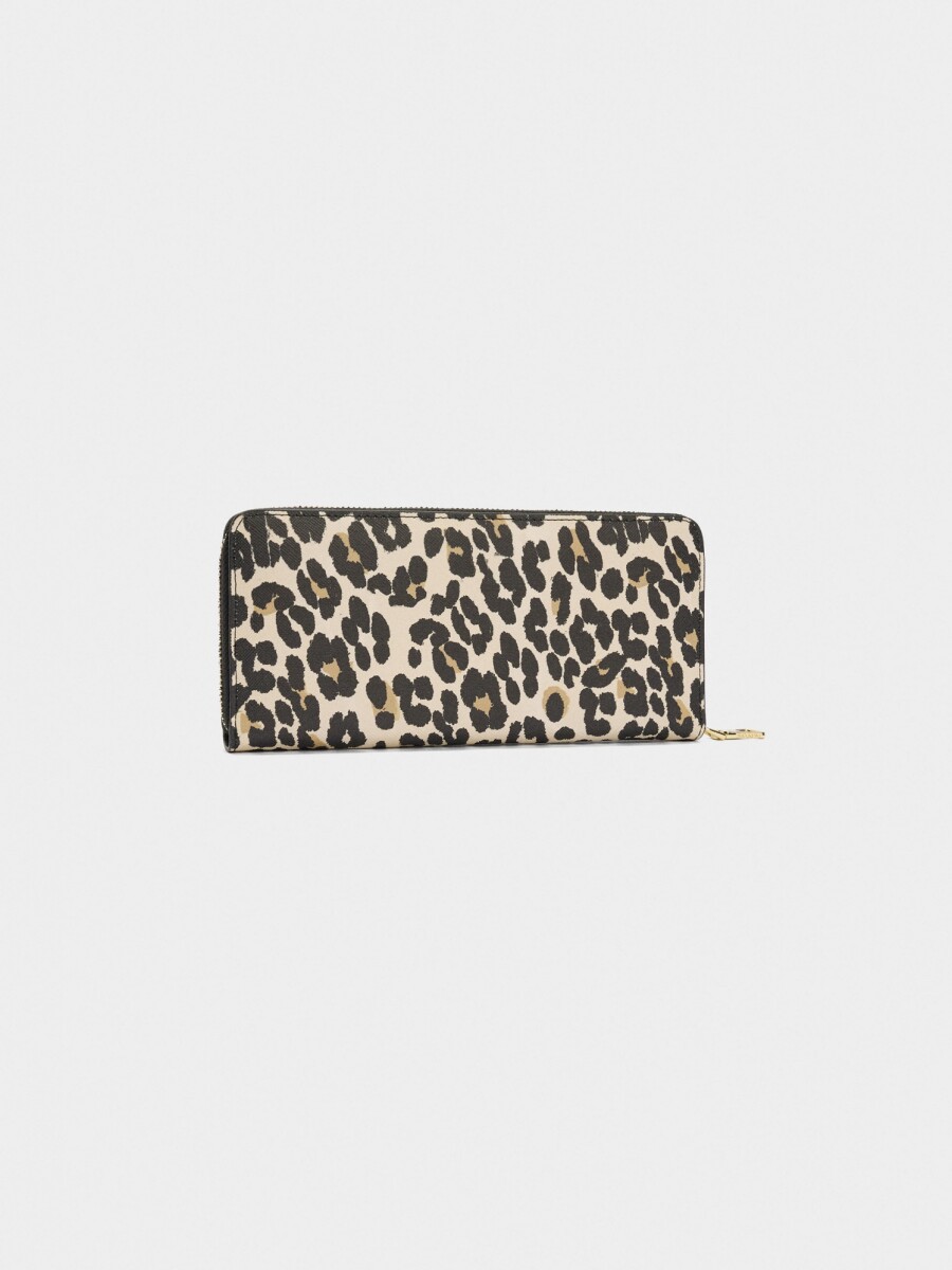Cartera Estampado Animal L multicolor