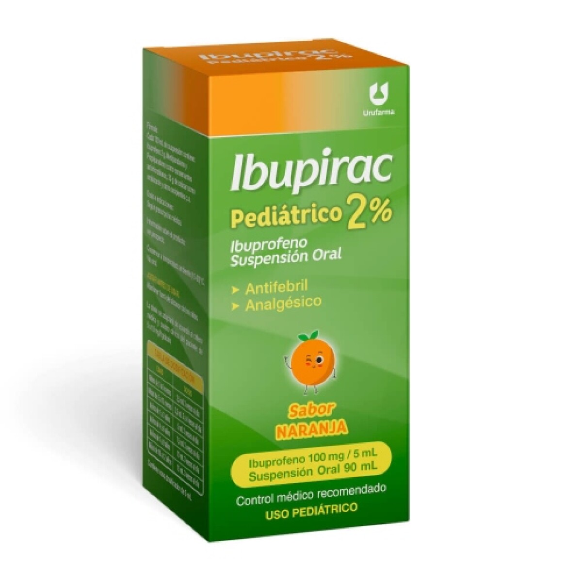 Ibupirac Pediátrico 2% 90 ml | Alivio de Fiebre y Dolor Infantil Suave 