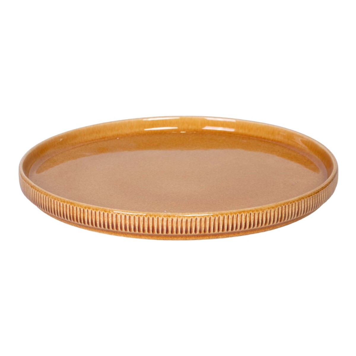PLATO - CERAMICA NARANJA ALLIE 