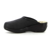 Zueco Country Clasico de Mujer Calado Napa Cubalan C/Forro Negro