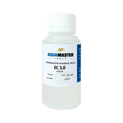 LIQUIDO CALIBRADOR DE EC 3.0 100ML AQUA MASTER TOOLS LIQUIDO CALIBRADOR DE EC 3.0 100ML AQUA MASTER TOOLS