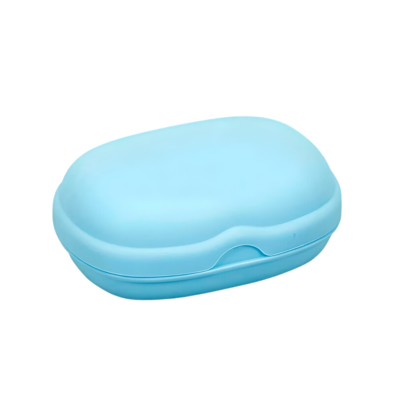 Jabonera con tapa CELESTE