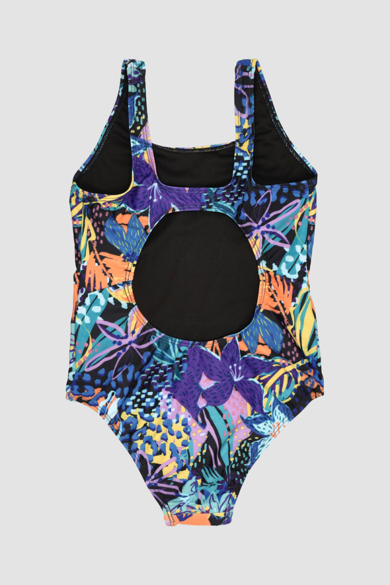 Malla sporty 8-16a Neon flowers