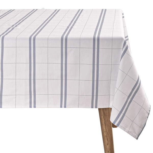 Mantel Premium Cuadros Celestes 150 x 300
