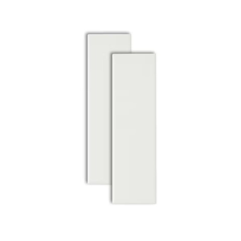Cerámica para pared Brick White 7,5X25 cm mate Cerámica Para Pared Brick White 7,5x25 Cm Mate