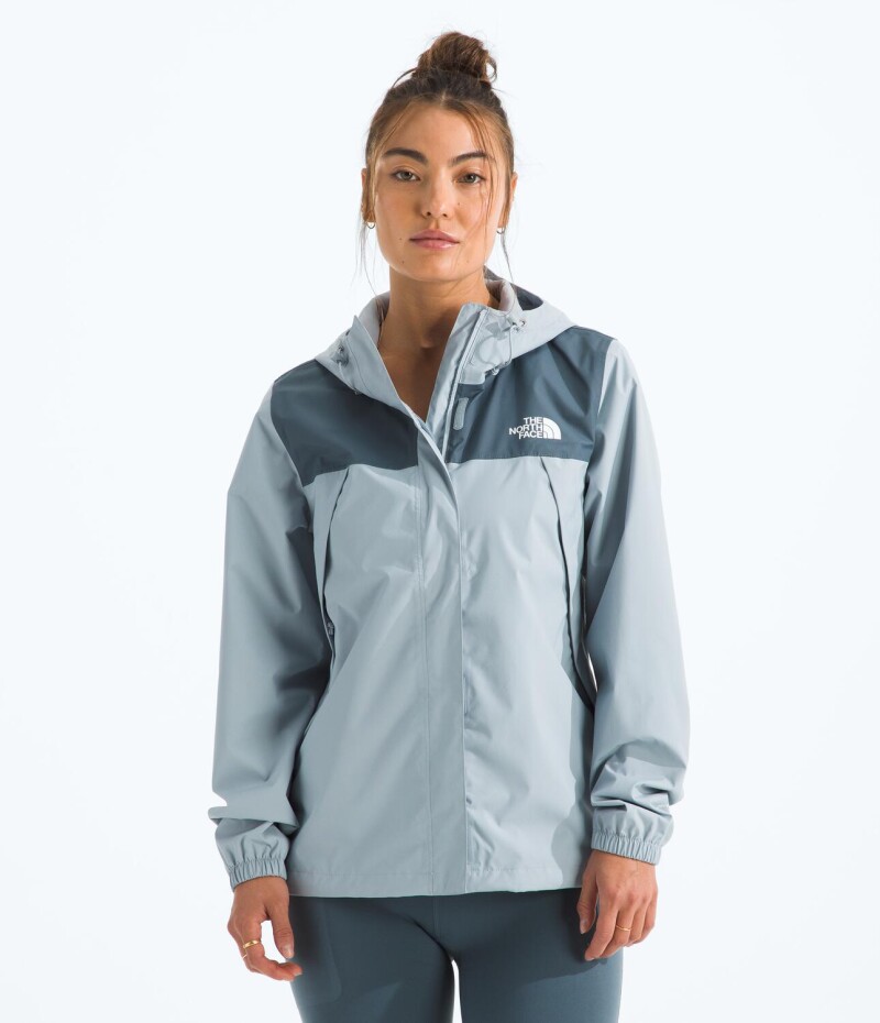Campera Impermeable Antora mujer Frost Grey/granite Grey
