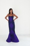 Mermaid Rombo Dress Azul / Violeta