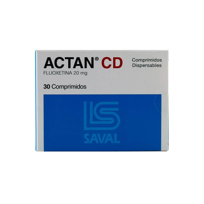 ACTAN CD CJ X 30 COMPRIMIDOS única