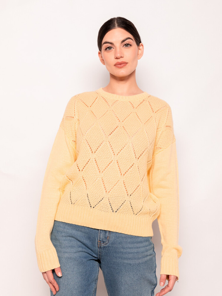 SWEATER MANI AMARILLO PASTEL