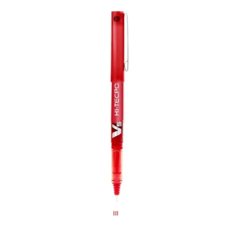 Boligrafo Pilot V5 Rojo
