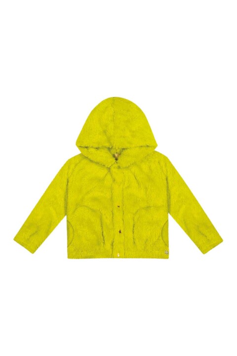 Saco en Sherpa Amarillo Saco en Sherpa Amarillo