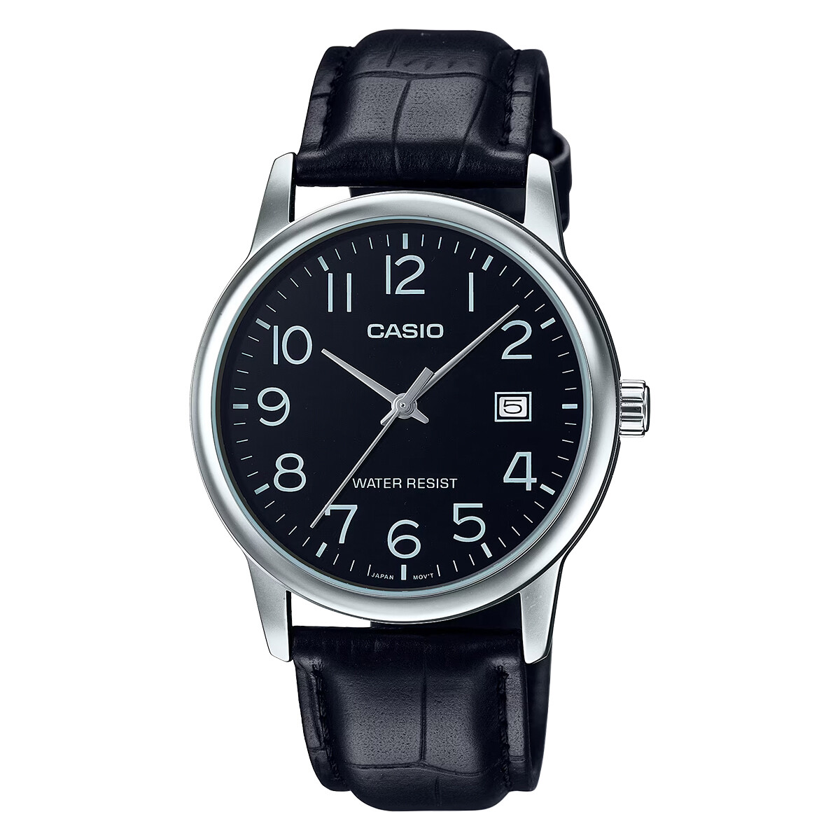 Reloj Casio en Cuero Negro 