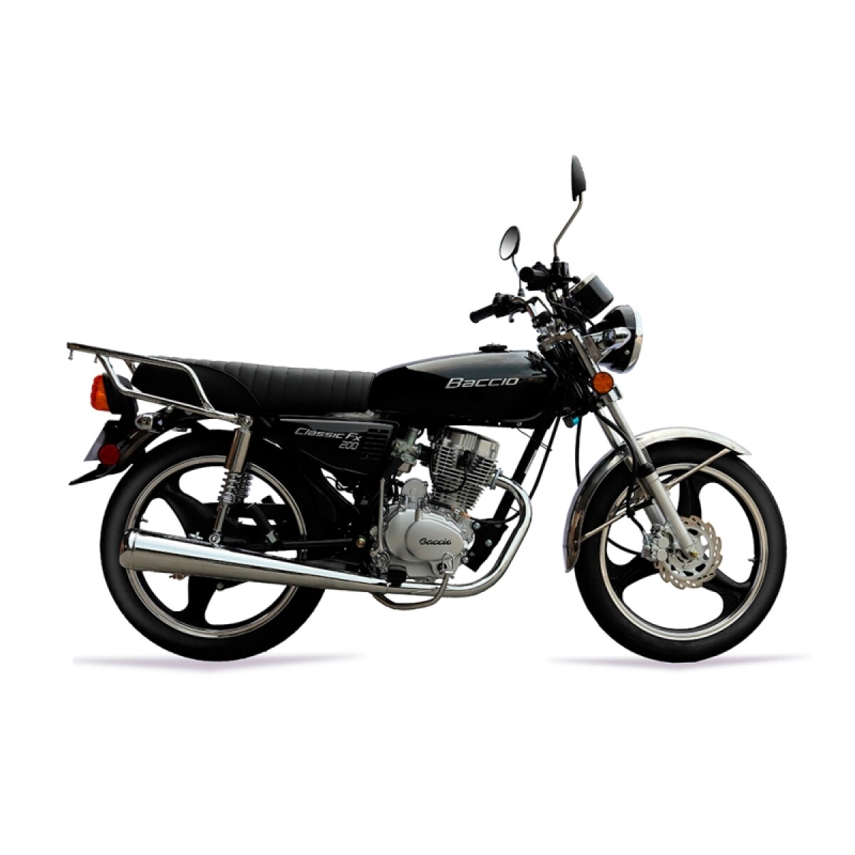 Moto Baccio Calle Classic Fx 200cc - Negro 