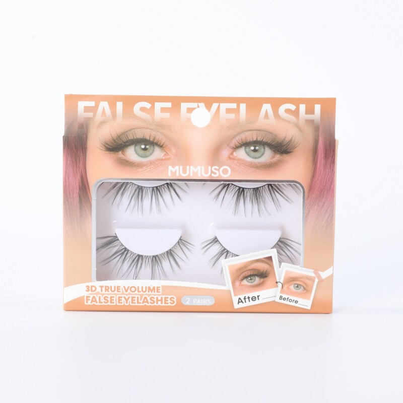 PESTAÑAS POSTIZAS 3D TRUE VOLUME (2 PARES) PESTAÑAS POSTIZAS 3D TRUE VOLUME (2 PARES)