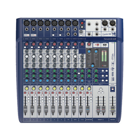 Consola Soundcraft Signature12 Usb/fx 8mic+1st Consola Soundcraft Signature12 Usb/fx 8mic+1st