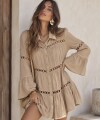 Vestido Tulum beige