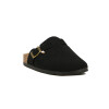 Darkness Zueco Casual Dama Suela Baja / Negro Negro