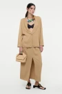 FALDA MAXI Camel