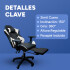 Silla Gamer Reclinable Reforzada Apoyapies Comoda Premium Ax Silla Gamer Reclinable Reforzada Apoyapies Comoda Premium Ax