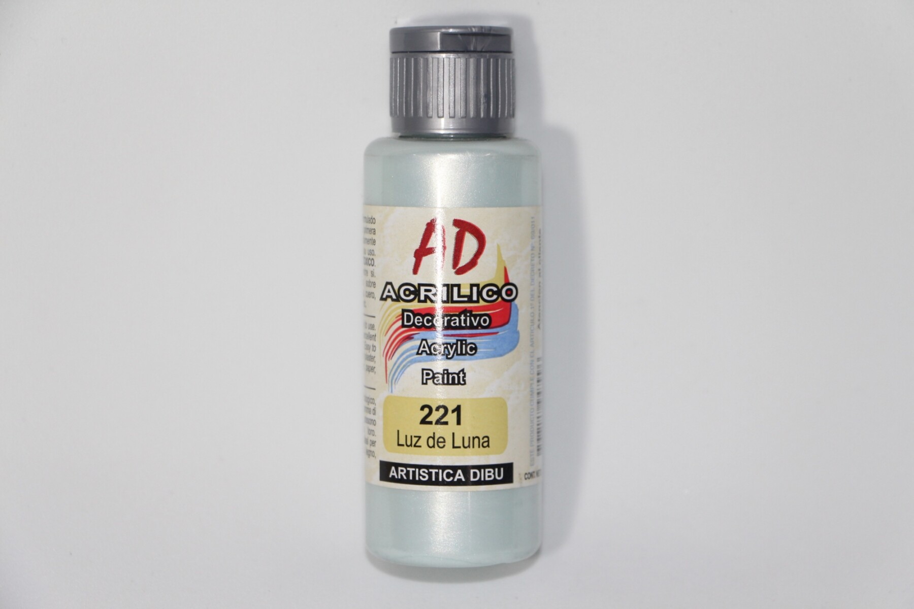PINTURA ACRILICA ARTISTICA DIBU 60 ML. DIFERENTES COLORES - COLOR LUZ DE LUNA 221 