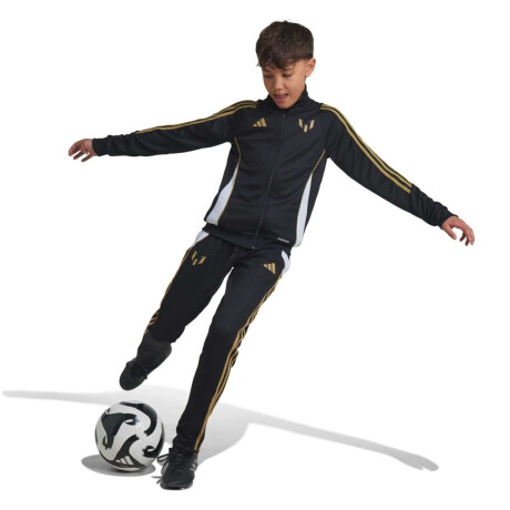 Pantalón Largo Messi Tracksuit Bottoms de Niños Negro