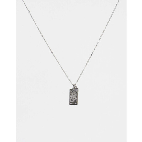 Cadena Con Dije De Zodíaco Cáncer Plateado