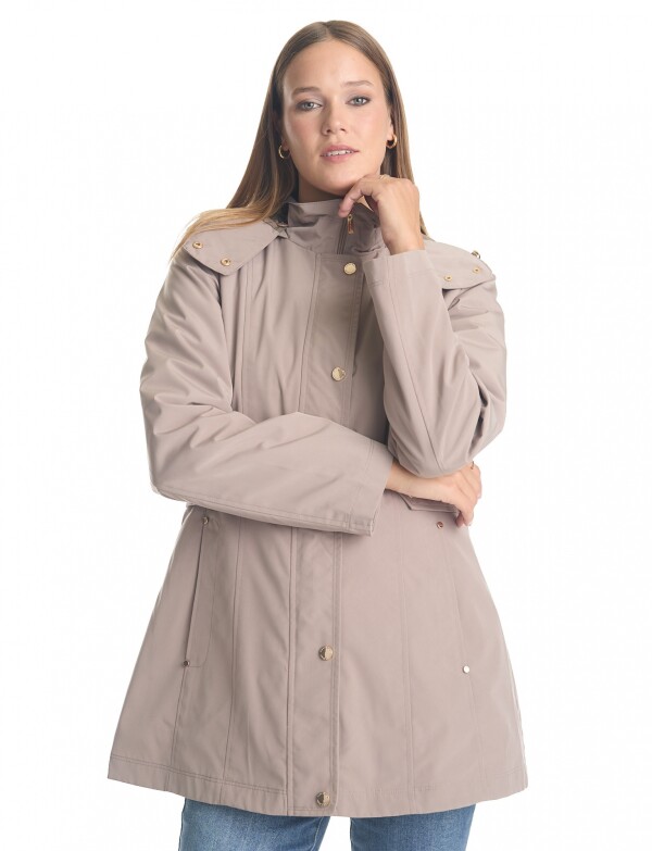 Gabardina Impermeable TOSTADO