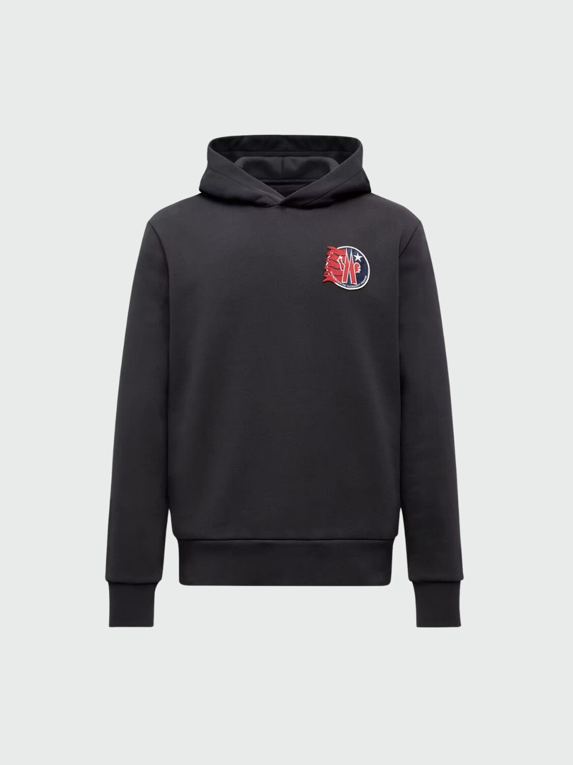 MONCLER - Buzo con Logo Estrella Carbón