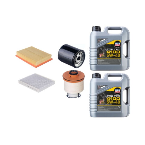 KIT DE FILTROS Y ACEITE 5W40 LIQUI MOLY Kit De Filtros Y Aceite 5w40 Liqui Moly