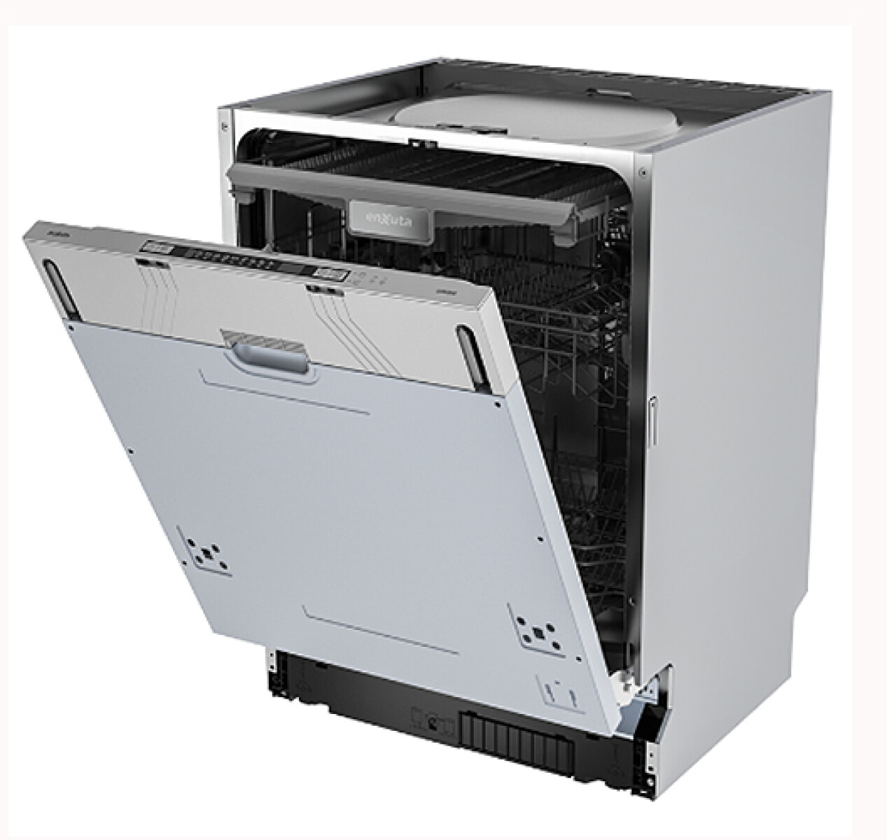 LAVAVAJILLA ENXUTA LVENX914P Inox.PANELABLE -14 Cubiertos - Sin color 