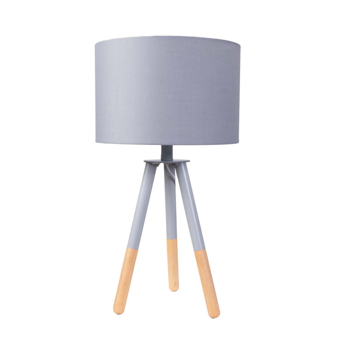 LAMPARA DE MESA - MADERA GRIS ML83587 