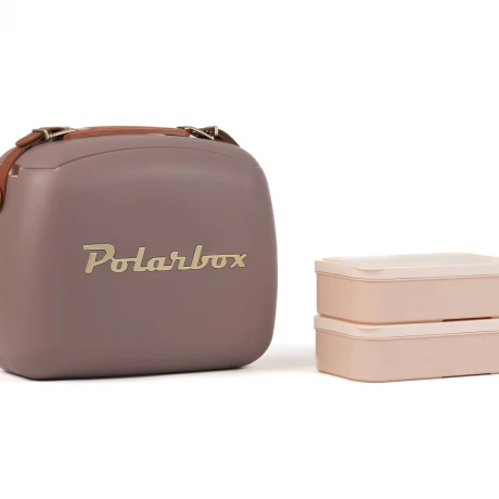Lunchera Térmica Polarbox Pop 6 Litros MARRON-DORADO
