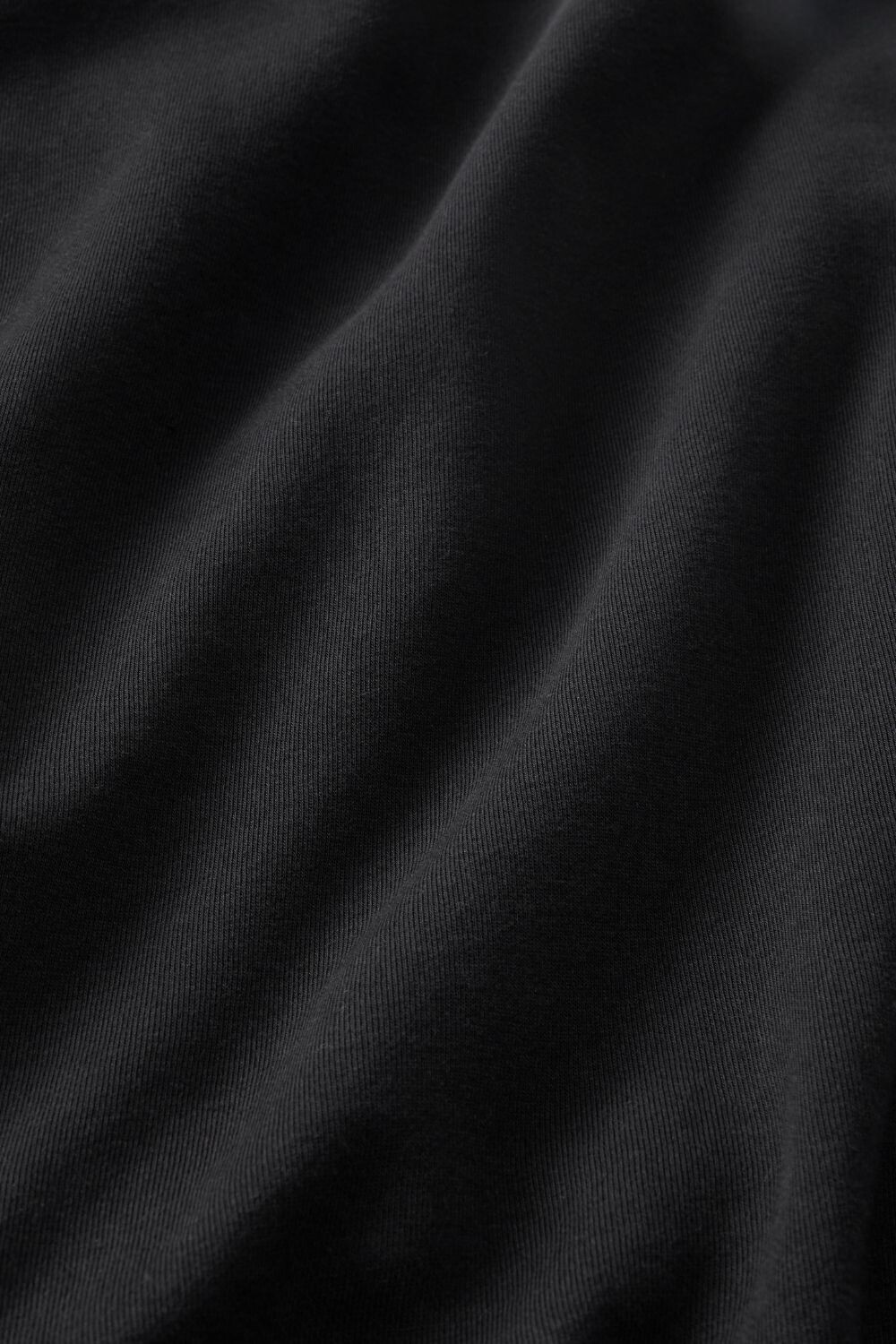 Polera Year Round Terry Off Shoulder Sweatshirt Mujer Black