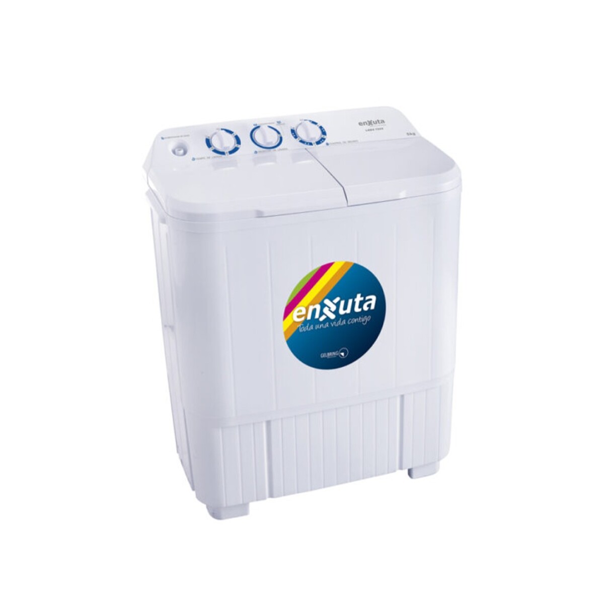 Lavarropas Enxuta LENX7500 Semiautomatico 4 5 KG 