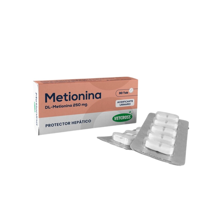 METIONINA X CAJA DE 30 COMPRIMIDOS METIONINA X CAJA DE 30 COMPRIMIDOS