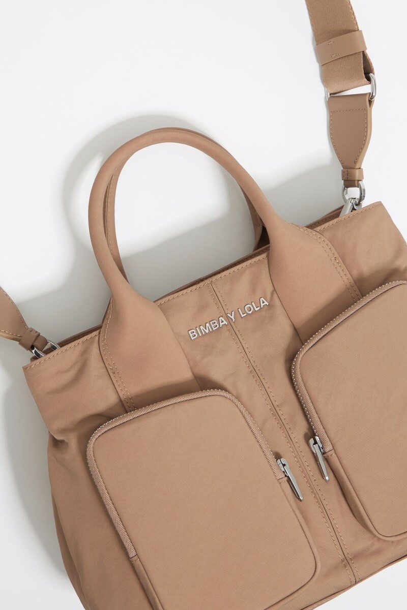 BOLSO BANDOLERA Beige
