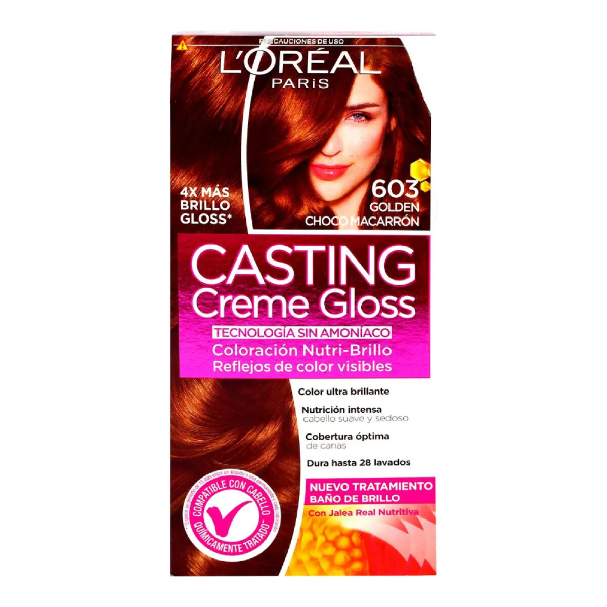 Tintura Para Cabello L'Oréal Paris Casting Creme Gloss Chocolate Praline N°603 