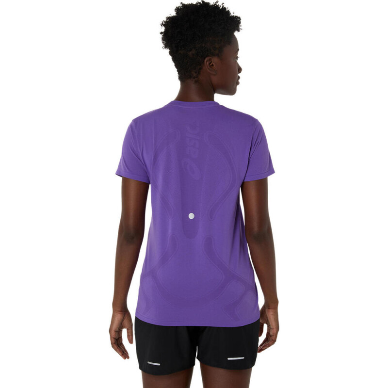 Polo Running Road Seamless Ss Mujer Edo Purple